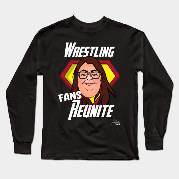 Wrestling Fans Unite Long Sleeve T-Shirt by WweBritGirl